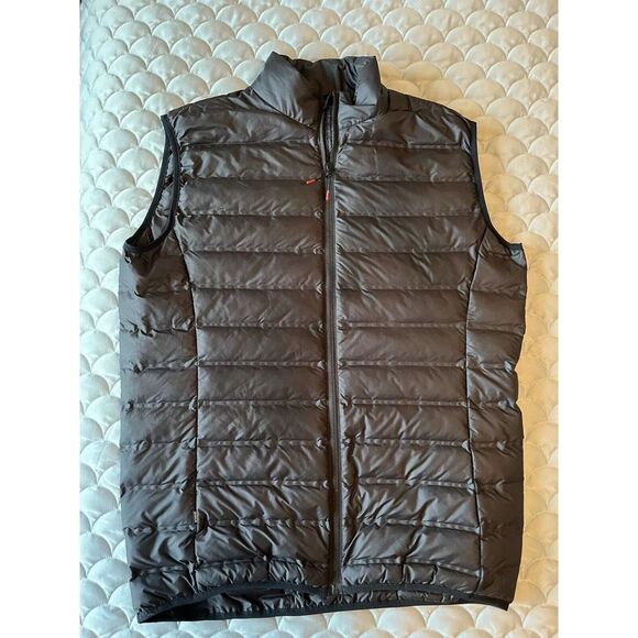 Swix Vista Down Vest Men's Sz Large Zipper Ski Vest Cross Country Outdoor Black - Picture 6 of 11